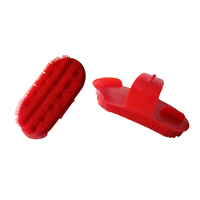 KD987 Brosse de nettoyage en plastique souple et facile à tenir pour l'élevage