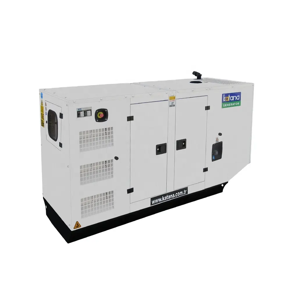 Nueva venta directa de fábrica 50 Hz Detroit 125 kVA kW generador diesel motor súper silencioso Megatron alternador Katana generador