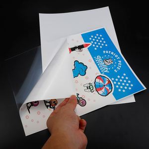 Papel Adhesivo Transparente Imprimible en Inyección de Tinta A3 A4, Hoja de Vinilo Adhesivo con Reverso Transparente, Mate o Brillante - Product Image 6