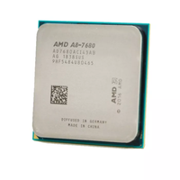 Nuevo Procesador APU CPU DDR3 para Ordenador de Escritorio A8 7680 en Caja con Ventilador para Socket FM2+.