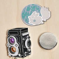 Porte-aiguilles personnalisé pour broderie, support magnétique en émail pour aiguilles de point de croix