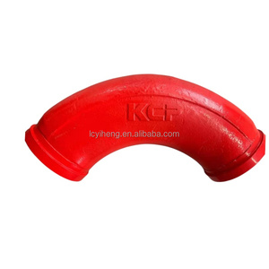 0166040B9100 / 001693302A0508000 - Coude de pompe à béton Zoomlion Dn125 <span class=keywords><strong>R</strong></span> 275 90 degrés - Product Image 4