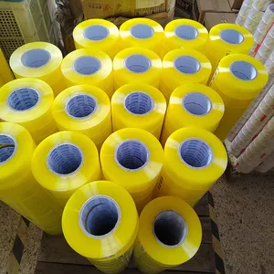 Factory Wholesale Waterproof Transparent Shipping Opp Clear Packing Tape Sealing Tape 48mm *100 Yards