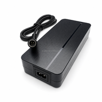 Chargeur au lithium 54,6V3A, chargeur rapide pour batteries au lithium Li-ion Phylion 36V/52V, vélo électrique, trottinette électrique, adaptateur d'alimentation pour batterie Polly
