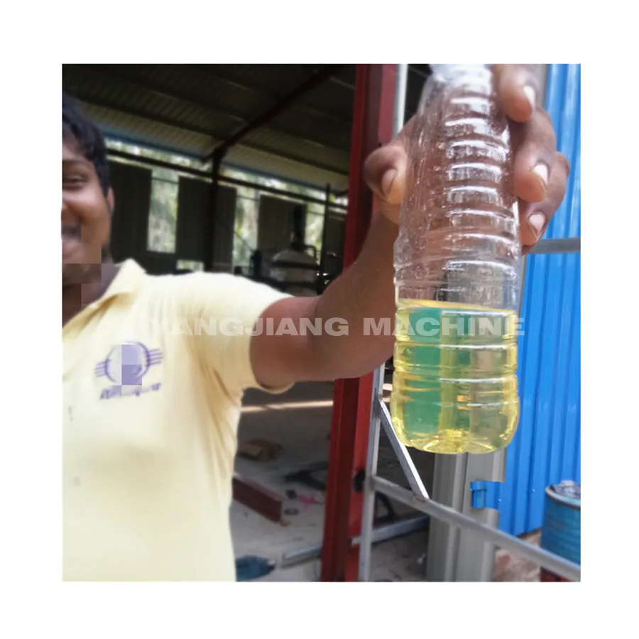No Acid Vacuum Distillation Used Oil to Base Oil by Waste Engine Oil System