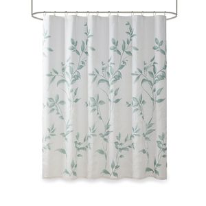 DB Luxury Modern Burnout Printed Shower <b>Curtain</b> Water Proof Polyester Fabric with Metal <b>Hooks</b> for Bathroom Use - Product Image 6