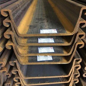 Pilotes de Acero Laminado en Caliente para Obras de Construcción, Pilotes de Acero Tipo U, Q235B/Q355B, Sin Aleación, Estándar Nacional, Entregables - Product Image 4