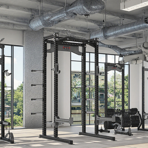 Máquina de entrenamiento de fuerza, rack de potencia de alta resistencia, equipo de fitness comercial, rack de sentadillas medio, para gimnasio, con altos estándares de fitness, rack de sentadillas multifunción. - Product Image 5