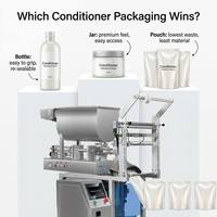 Machine d'emballage VFFS pour crème, conditionneur capillaire, shampoing, lotion corporelle, masque capillaire, emballage de sachets cosmétiques