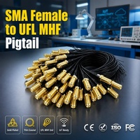 Câble coaxial d'extension ANNXIN SMA femelle vers UFL MHF Pigtail 1,13 mm pour module WiFi et antenne IoT – Vente en gros
