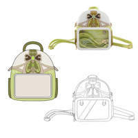 Bolsa Ita Personalizada con Forma de Gato, Bolsa Transparente para Broches, Bolsa de Hombro, Bolso, Bolsa de Anime, Mochila Itabag, Fabricante