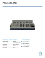 Controlador DDC Programable Inteligente Usado PLC POL635.00.STD para Automatización Industrial