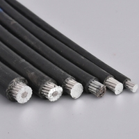 Cables Aéreos de Aluminio con Aislamiento de PVC XLPE 600V/0.6kV IP65, Temperatura de Trabajo de 75°C, Retardante de Llama General para Energía Eléctrica en Exteriores