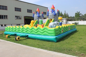 Gran Oferta: Castillo Hinchable de PVC de Colores para Niños, Ideal para Jardín y Patio, Castillo Hinchable Grande para Saltar - Product Image 2