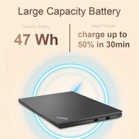 Untuk Laptop Bisnis ThinkPad E14 Gen 6 (FHD+ Anti-Glare Metal Camera AMD 5 7430U 8GB DDR5 RAM 512 SSD Quad Core)