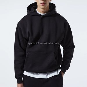 เสื้อฮู้ดแบบสวมหัวผ้าฝ้าย100% โอเวอร์ไซส์ผ้าฟลีซเทอร์รี่พิมพ์ลายออกแบบได้ตามต้องการ - Product Image 5