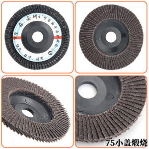 Disques abrasifs plats en tissu, lames épaissies à lamelles, roues à lamelles pour meuleuse d'angle, vente en gros d'usine pour le ponçage - Product Image 2