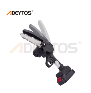 Mini tronçonneuse portable à batterie au lithium avancée, moteur sans balais, bricolage, OEM, pour outils de jardin - Product Image 1