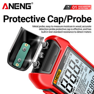 ANENG GN601 Ahşap Higrometresi Çok Amaçlı 0~99.9% Sıcaklık Nem Ölçer Probu Test Cihazları %20.5 <span class=keywords><strong>RH</strong></span> Ekranlı Ahşap 1 Yıl Garantili - Product Image 3