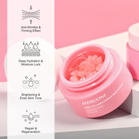 Crème hydratante pour le visage au saumon PDRN en gros, soin de la peau, anti-âge, anti-rides, blanchissante, crème en capsules