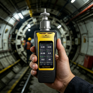 Detector de Gas Portátil con Conexión WiFi 4G, Analizador Multigas de N2O, NF3, H2O2, con Certificación CE/ATEX, Monitor de Gas, Alerta de Seguridad de Gases Tóxicos - Product Image 1