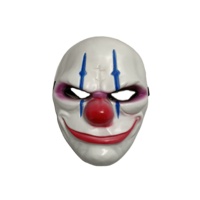Лидер продаж, страшная красная маска для носа, Rave Joker, праздничная маска для косплея и Хэллоуина