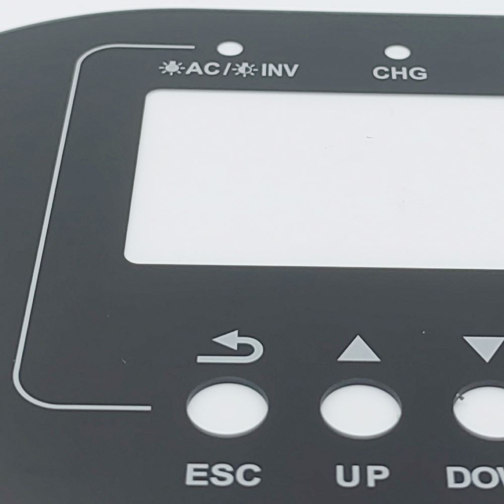 Factory Made Machine Front Panel Membrane Keyboard Cover Adhesive Sticker Window Graphic Overlay Arylic Front Panel · image 3