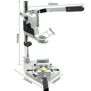 DZT/Dongzhe Bench Drill Stand Universal Vise Steel Manual Flat Jaw Clamp For Electric Drill Machine - Product Image 2