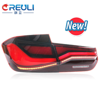 [CREULI] Lampu Belakang LED Baru untuk F30 F35 Seri 3 2012-2018 Gaya G20 Sinyal Belok Dinamis Lensa Bening Plug & Play