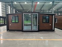 Maison modulaire contemporaine de qualité commerciale, préfabriquée, extensible, en conteneur, maison de luxe de petite taille pour séjour à la ferme ou en station balnéaire