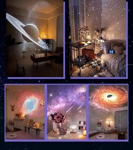 Portátil recargable Ultra Clear Focus 12 en 1 Shooting Star proyector lámpara planetario cielo estrellado luz nocturna para Decoración - Product Image 4