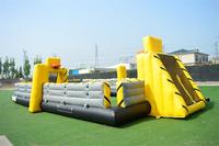 Terrain de football gonflable WINSUN Air Constant, vente d'usine, publicité, événement en plein air, jeux de sport de baby-foot
