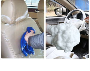 Nettoyant Moussant Multi-usages <span class=keywords><strong>pour</strong></span> Intérieur de <span class=keywords><strong>Voiture</strong></span> et Sièges – Essuyage et Lavage – 650ML - Product Image 4