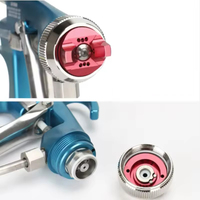 Pistola de Pulverización Manual Asistida por Aire de Alta Presión Prona R-2200AC para Pintura, Construcción de Aleación de Aluminio Personalizable OEM