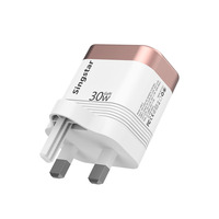 Chargeur rapide universel portable Type-C 30W PD3 QC3.0 standard britannique pour iPhone 13-17 Pro Max et écouteurs
