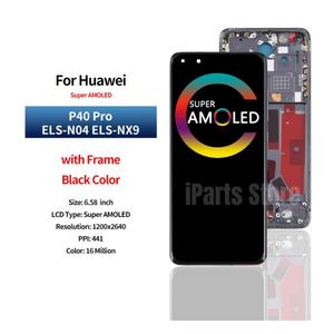 Pantalla de Repuesto Nueva IPARTS para Huawei <span class=keywords><strong>P40</strong></span> Pro ELS-N04 AN00 TN00 ELS-NX9 N29 N29D OLED Táctil con Marco Ensamblado OEM - Product Image 3