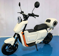 Moto électrique de style moderne avec phare LED et frein à disque, moteur 1000W, vitesse maximale 60-70 km/h, 60V pour usage quotidien