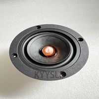KYYSLB 60W 8ohm 4 pouces gamme complète haut-parleur unité d'entraînement cadre en aluminium pour haut-parleurs audio à la maison pour haut-parleur audio de voiture