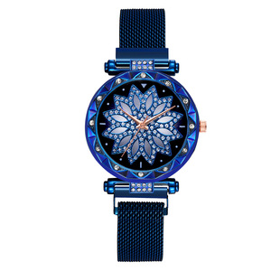 <span class=keywords><strong>Orologio</strong></span> da <span class=keywords><strong>Donna</strong></span> Magnetico alla Moda 2019 con <span class=keywords><strong>Cinturino</strong></span> in <span class=keywords><strong>Acciaio</strong></span> e Quadrante Rotante - Product Image 5