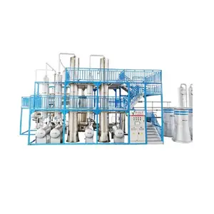 small scale waste engine oil distillation plant recycling waste car engine oil machine