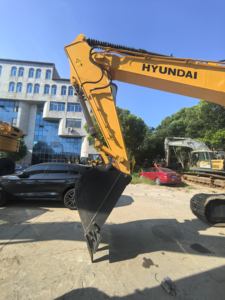 Pelle sur chenilles originale d'occasion de la Corée Hyundai 220LC-9s 220LC-9S Excavateurs d'occasion 22 tonnes en stock - Product Image 6