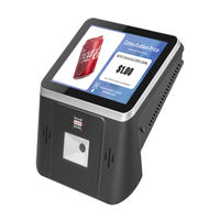 Terminal de point de vente Android mural MHT-A100 avec lecteur de codes-barres, écran tactile 8 pouces, Wi-Fi double bande pour la vente au détail et les revendeurs (ISV)