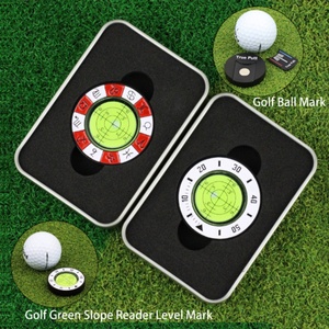 Marcador de Pelotas de Golf de Metal 2025 con Clip y Nivel, Personalizable con Logotipo, Doble Cara, Venta al por Mayor, OEM/ODM - Product Image 5