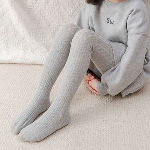 BONYPONY Wholesale Pantyhose Double Deedles Twist Combed Cotton <strong>Tights</strong> for <strong>Baby</strong> Kids - Product Image 5