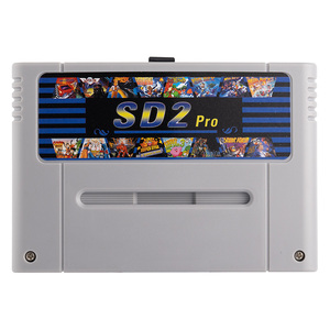 SD2 SNES Pro Flash Cart 1200 Trong 1 Retro 16 Bit Trò Chơi Hộp Mực Cho USA/Eur/Nhật Bản Phiên Bản Giao Diện Điều Khiển Với Pin - Product Image 1