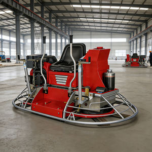 1000mm 1200mm Benzinli Çift Güçlü Beton Mala Makinesi Helikopter Tipi Binilebilir Güçlü Mala Motorlu Pompa ile - Product Image 4