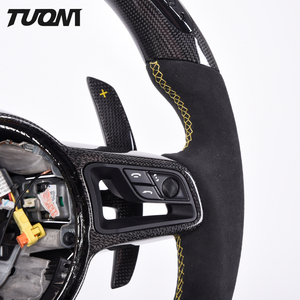 พวงมาลัยรถสปอร์ตคาร์บอนไฟเบอร์แท้สำหรับ - Product Image 2