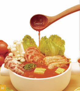Base de soupe aigre rouge du Guizhou sans OGM 372g, bouillon de tomate fermenté, saveur acidulée et épicée pour soupes de poisson et de bœuf, faible MOQ - Product Image 3
