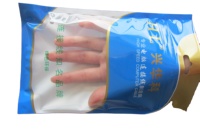 Sacs d'emballage pour câbles d'ordinateur écologiques verts, pochettes en plastique à fermeture éclair personnalisées pour accessoires électroniques et câbles