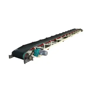 Customized Products 40 Ft Container Loading Belt Adjustable Height Belt Conveyor Conveyor Belt Material